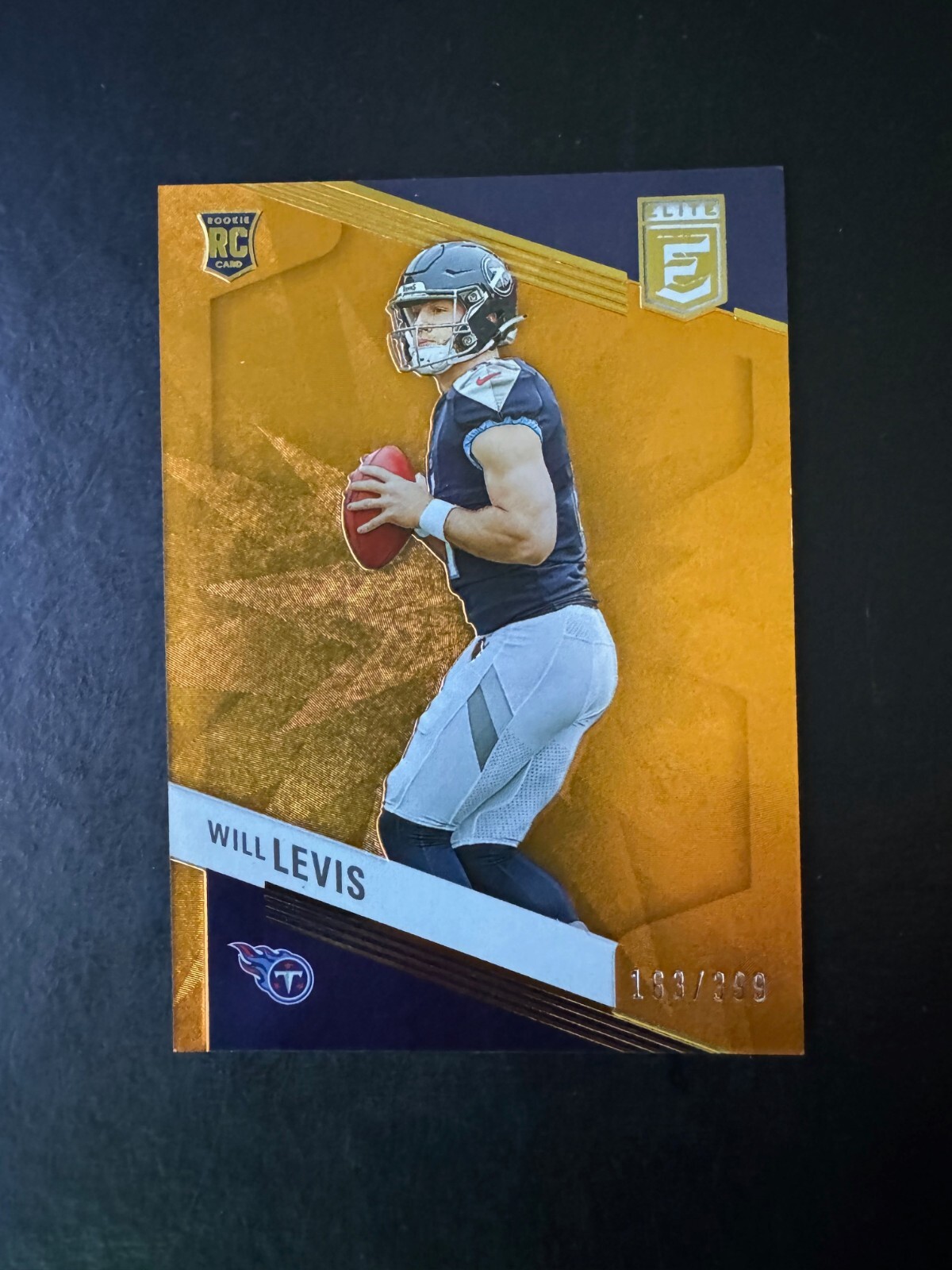 2023 Donruss Elite Will Levis RC Orange #197 Rookie Titans #d 163/399