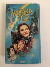The Wizard of Oz (50th Anniversary Edition) With Booklet Judy Garland VHS