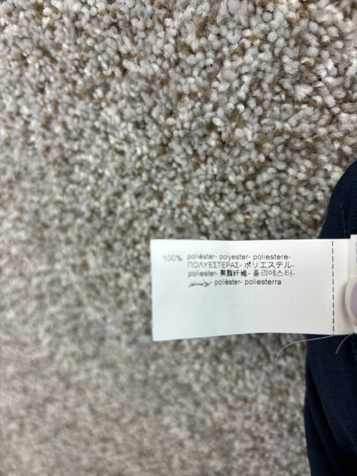 Mono Zara Azul Botón Pierna Ancha Pantalones Manga Larga Talla S Foto 4 de 4