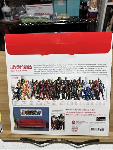 Alex Ross Marvel Wandbild 2023 Übergroßer Wandkalender 6ft Marvel Poster 6 Stück - Bild 9 von 13