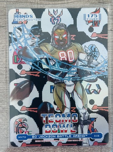 2026 Bo Jackson Battle Arena Tecmo Bowl - Jerry Rice “Hands” Helmets Foil SP Ice