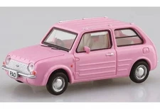 Mini car 164 PAO Pink Nissan Pike Car Collection 111314]