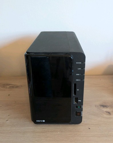 Synology DiskStation DS212+ NAS-Server, 2GHz, 512MB RAM, SATA II, 2-Bay
