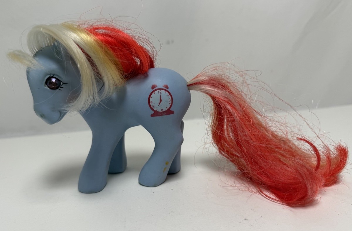 Vintage 1987 My Little Pony G1 Twinkle Eye Blue Alarm Clock | eBay