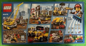 LEGO CITY: Demolition Site (60076) RETIRED/SEALED