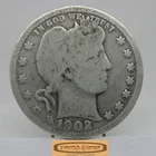 1902 Barber Silver Quarter - #C55773NQ