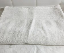 Primark Home 100% Cotton White Large Bath Sheet approx 90 x 145cm (K3)