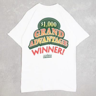 Amboss Vintage Grand Advantage Winner! Single Stitch T-Shirt Small Herren 90er Jahre