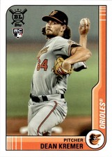 2021 Topps Big League Dean Kremer RC RC Baltimore Orioles #23 13110