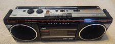 JVC RC-20j Vintage Stereo AM/FM Radio Cassette Boombox Works Parts Or Repair