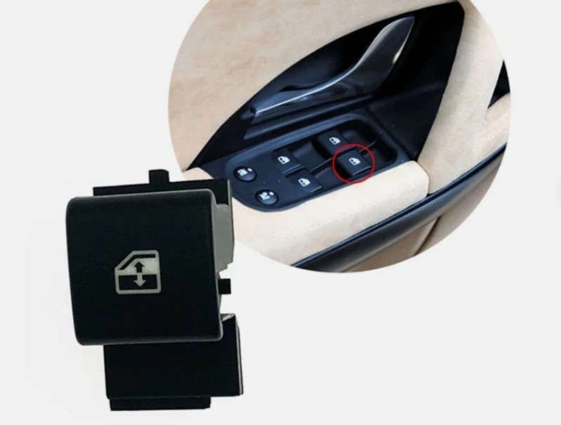 4 pcs Power Window Master Switch Button for Maserati Quattroporte GT GranTurismo