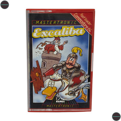 Excaliba Commodore 64 C64 Tape Spiel CIB Mastertronic 1984