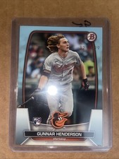 2023 Bowman - Gunnar Henderson #65 Sky Blue /499 (RC)