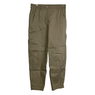 Annette Gortz Pants Womens Size 40 Tan Alexa Loose Fit Elastic German NWOT