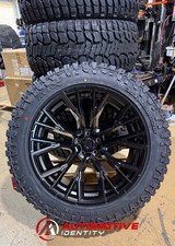 5 22x12 Fuel D847 Rebar Black Wheels Rims 35 Rt Tires 5x5 Jeep Wrangler Jk Jl