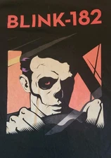 Vintage Blink 182 T Shirt Cool Graphic Sz Sm Tag There But Unreadable Pop Punk