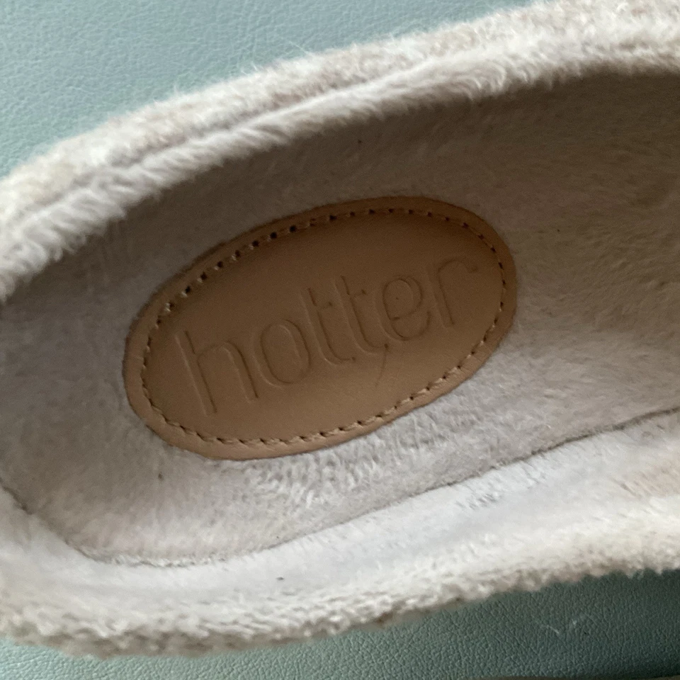 Hotter Affection Slippers Women’s 8 EU 39 Tan Wool Upper Super Soft Inside - Image 3 of 4