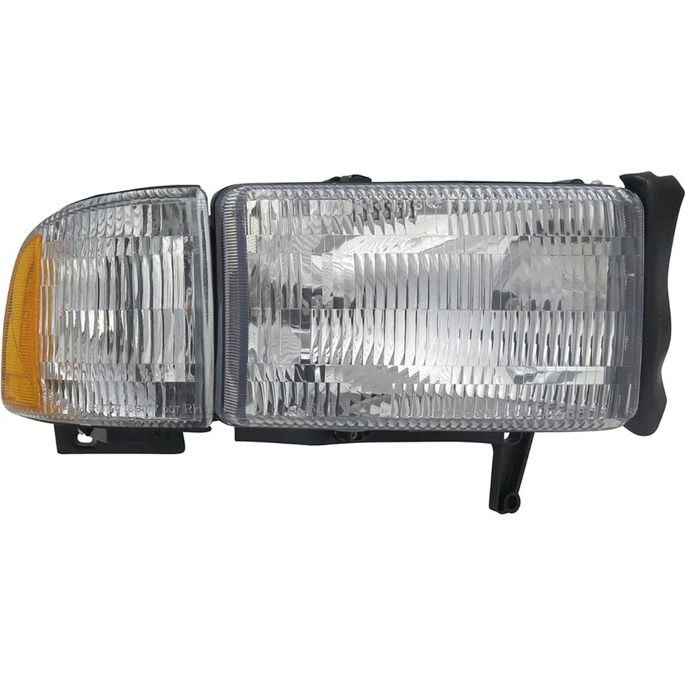 Conjunto de faros izquierdo derecho TYC 2 piezas para Dodge Ram 1500 1994-2000 2001 2002 Foto 2 de 4
