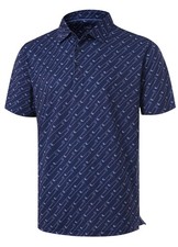 Golf Polo Shirts for Men Short Sleeve Quick Dry Performance Moisture Wicking ...