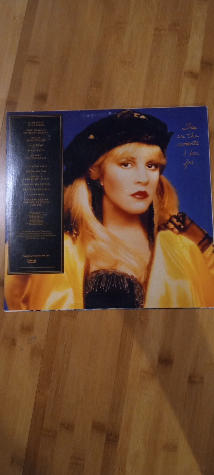 1991 LP Record Stevie Nicks TIME SPACE The Best of VG+ Condition thumbnail 2