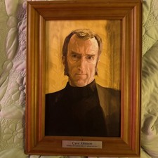 2011 ThinkGeek Portal 2 Framed Cave Johnson T...
