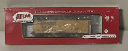 Atlas Modelleisenbahn - HO 40' Wood Reefer White Rock Water Road # 55026 | Zustand: New