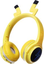 Wireless Kids Headphones with 7-Color LED Lights, 85dB Safe Volume  40H Play...