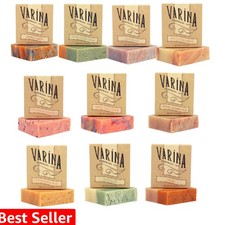 Natural Fruity Variety Bar Soap - Gentle Cleansing for Sensitive Skin, Fruity...