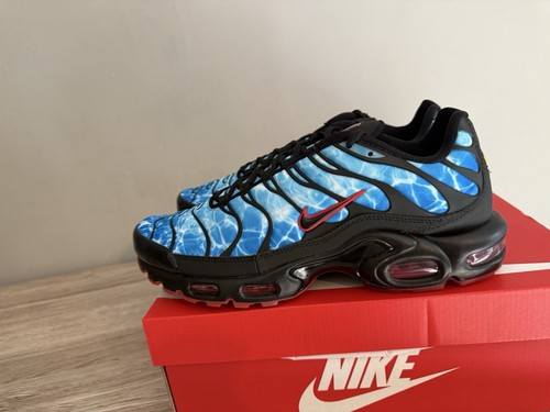 UK 9 NIKE AIR MAX PLUS TN ‘SHARK ATTACK’ - BRAND NEW IN BOX - great summer shoe - 第 3/5 張圖片