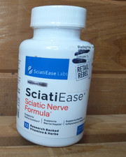 SciatiEase Labs Sciatic Nerve Formula 120 Capsules Expires 03/2027