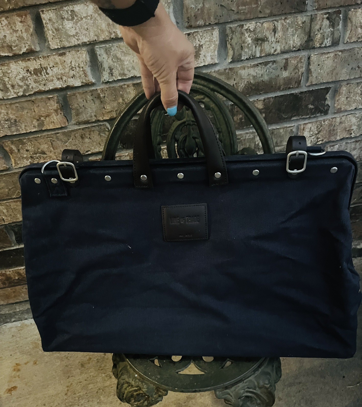 Line of Trade  #0312 Canvas Weekender/Travel Bag ~ 20x12