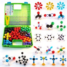 406 Pcs Chemistry Molecular Model Kit,Organic Inorganic Molecule Building S