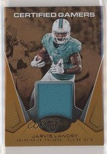 2017 Certified Certified Gamers Mirror Orange /75 Jarvis Landry #CG-JL 0nr3