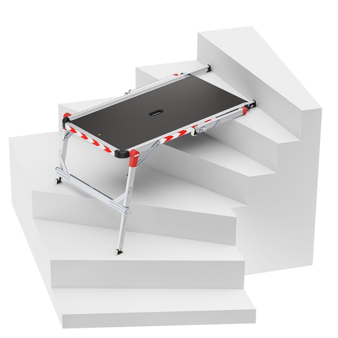 Hailo TP1 Plus (2-in-1) Stair & Work Platform - Stability & Safety (Code: 9850-1