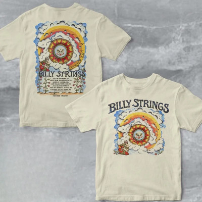 Billy Strings Summer 2026 Tour The Sun Art Two Sided T-Shirt