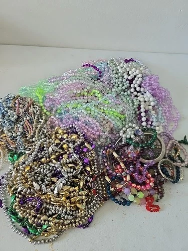 5+ Pounds Lot Of Costume Jewelry Dress Up Play Vintage Modern