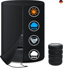 Zettum Universale Reifenabdeckung für 28 Zoll(71 cm) Gesamtrad, 600D Oxford 