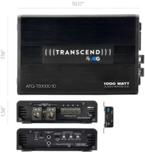 ATG Transcend 1000w Class-D Mono Subwoofer Amp - ATG-TS1000.1D