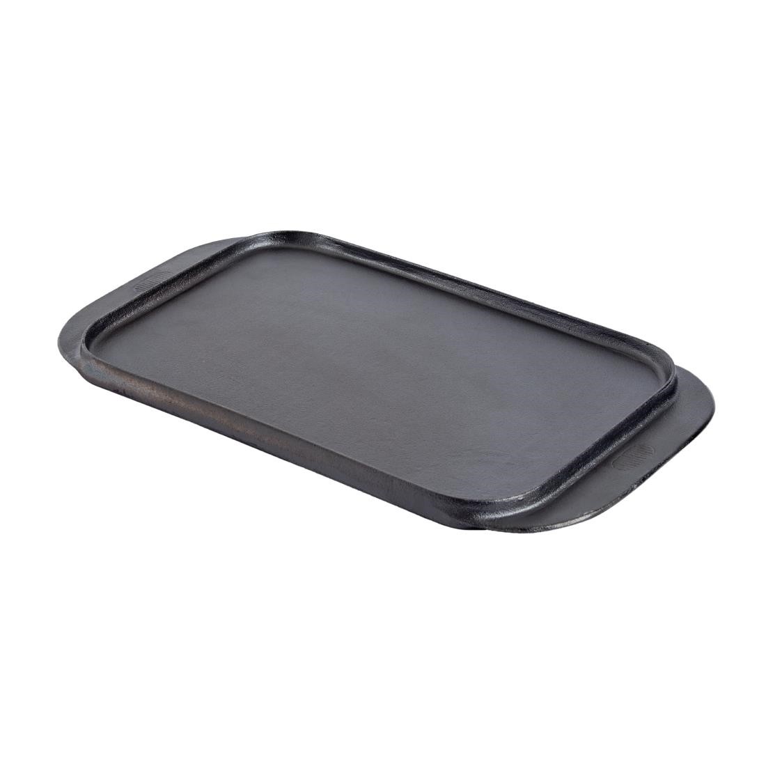 Reversible Cast Iron Double Griddle Pan 26cm - Image 3