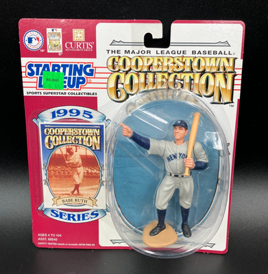 #ad #ad Babe Ruth Kenner 1995 Starting Lineup Cooperstown Collection Figure New $10.00