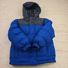 Cherokee Blue Youth Bubble Jacket XS 4/5 Winter Warm Thick Filled