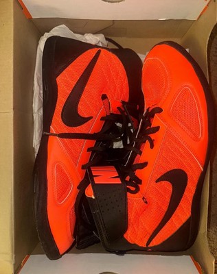 Nike Takedown 4 Wrestling Shoes Size 11.5 Crimson black