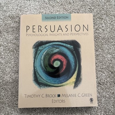 Persuasion: Psychological Insights and Perspectives