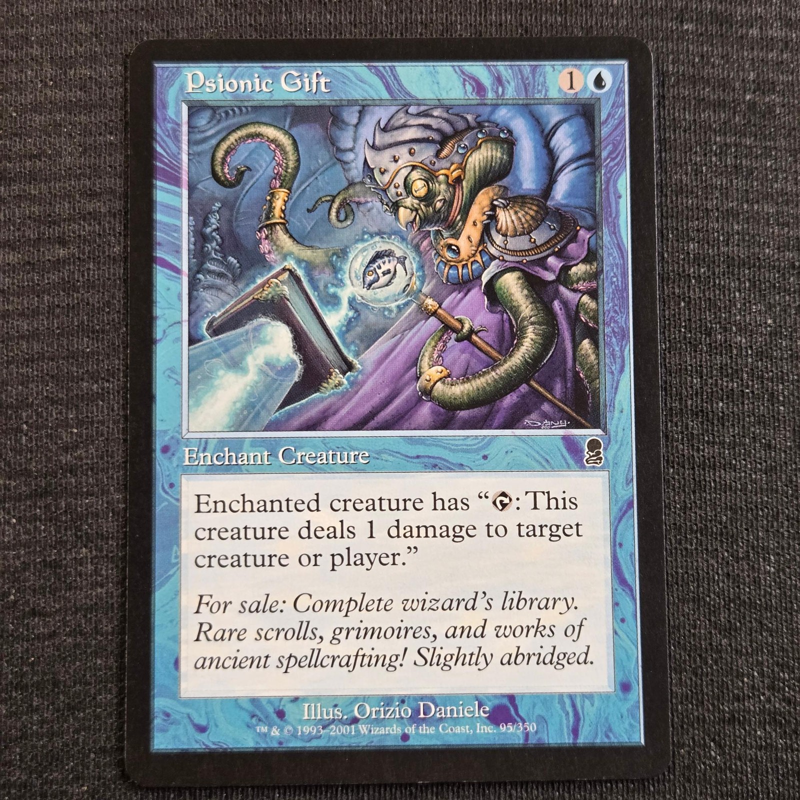 Magic: The Gathering Odyssey Psionic Gift Common 95 Lightly Played