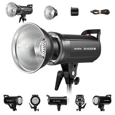 Godox SK400II-V 400W Photo Studio Strobe Flash 400Ws with LED Lamp , Daylight