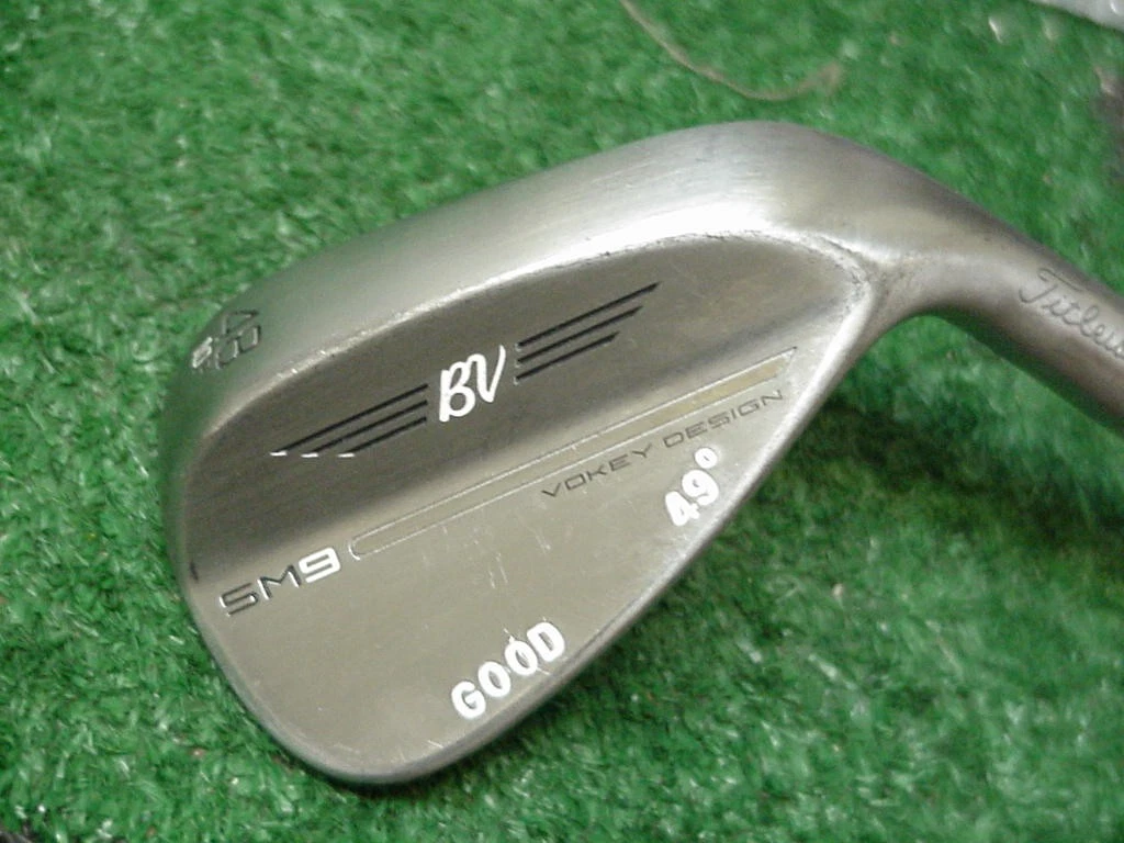Very Nice Tour Issue Raw Titleist Sm9 Vokey 48-10 48 degree Wedge 
