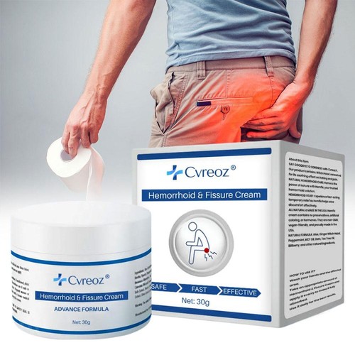 Hämorrhoiden & Riss Creme Voraus Formel, Hämorrhoiden Behandlung Salbe DE - Bild 3 von 14