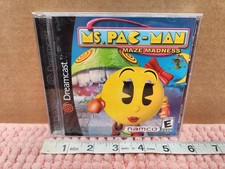 VTG 2000 Sega Dreamcast "Ms Pac Man Maze Madness" COMPLETE w/ Case & Manual