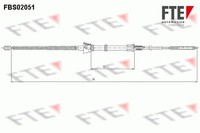 FTE Seilzug, Feststellbremse Hinten FüR Seat VW