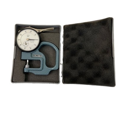 Mitutoyo #7300 Dial Thickness Gage 2412 Dial w/ Case